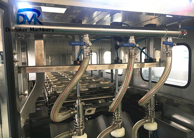 Völlig Auto 5 Gallonen-Füllmaschine elektrische gefahrene PLC-Steuerung 450 BPH