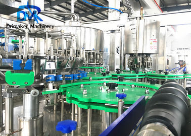 Roud quadratische unregelmäßige GlasFlaschen der milchflasche-Füllmaschine-2000-3000 pro Stunde