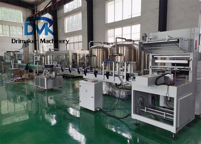 Automatisches HAUSTIER/pp./PET Wasser-Flaschenabfüllmaschine mit 0,4 - 0.6Mpa Luftdruck